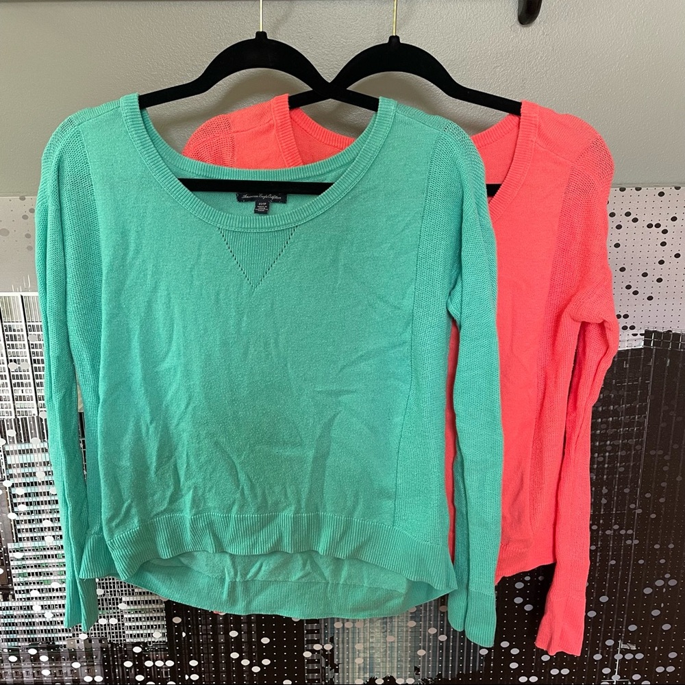 3 for $15//Set of 2 AEO Lightweight Sweaters